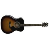 SX Guitars OM160/VS Acoustic Folk Guitar (Vintage Sunburst)