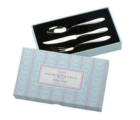 Image of Sophie Conran Rivelin For Arthur Price, 3 Piece Child's Cutlery Set