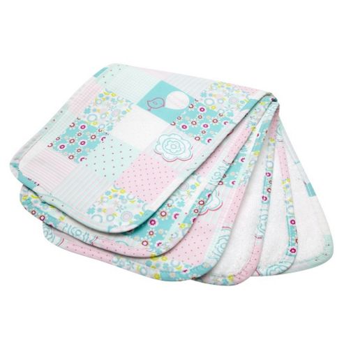 Image of Baroo Burp Cloths Pack Of 3 (tweet Dreams)