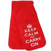 Keep Calm and Carry on Oven Gloves