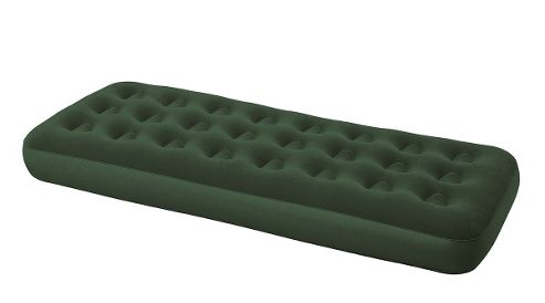 Image of Bestway Comfort Quest Flocked Single Air Bed, Green