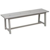 Craft refectory backless bench