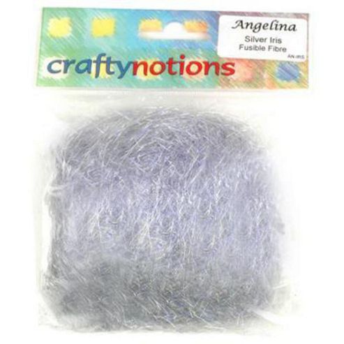 Image of Angelina Fusible Fibre - Silver Iris Mix