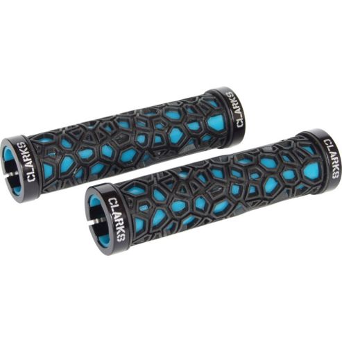 Image of Clarks Hex Lock-on Grips - Black/white