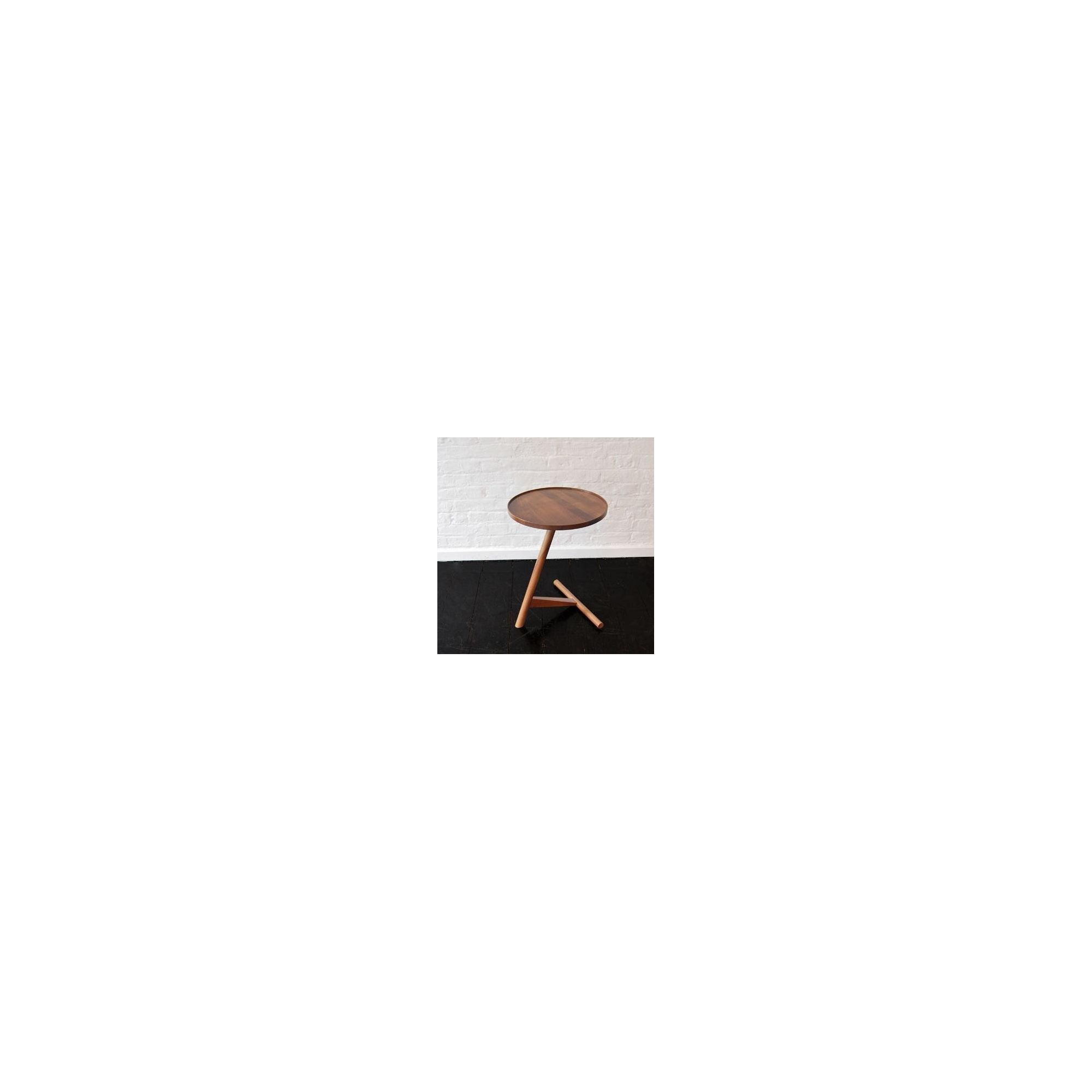 SCP Calvo side table, walnut at Tesco Direct