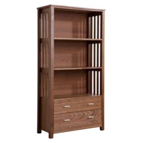 Image of Elements Kent Bookcase In Walnut