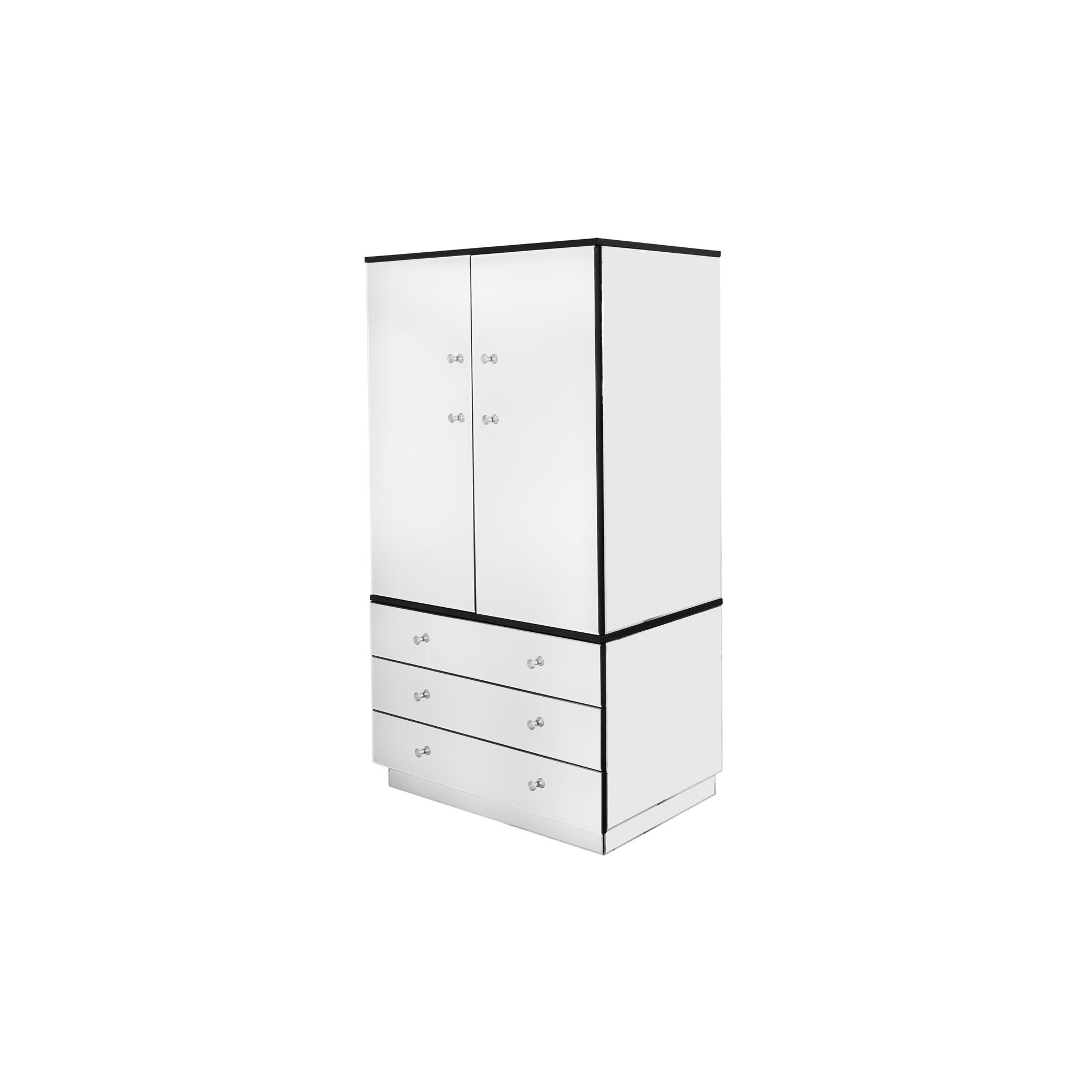 Home Essence Mirrored Wardrobe with Drawer at Tesco Direct