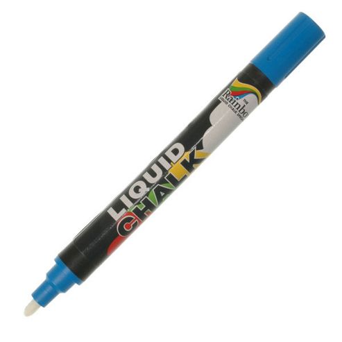 Image of Chalk Marker 5mm B Tip Blue