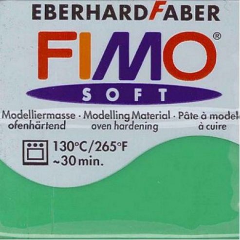 Image of Fimo Soft 56g Tr. Green