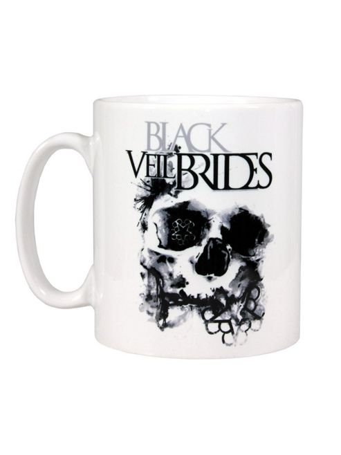 Image of Black Veil Brides Skullogram Bvb 10oz Ceramic Mug