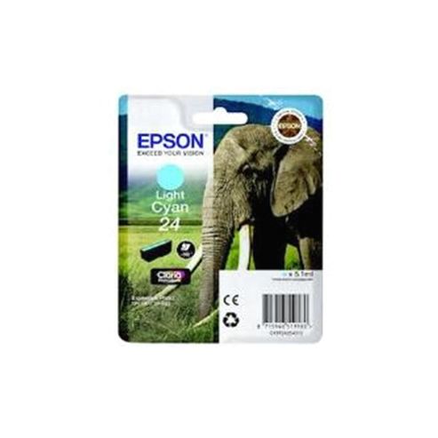 Image of Epson Singlepack Light 24 Claria Photo Hd Ink Cyan