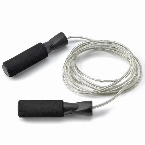 Image of Tunturi Steel Jump Rope / Skipping Rope With Pvc Coated Steel Cable