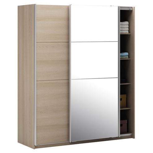 Image of Altruna Elmont Mirrored Slider Wardrobe