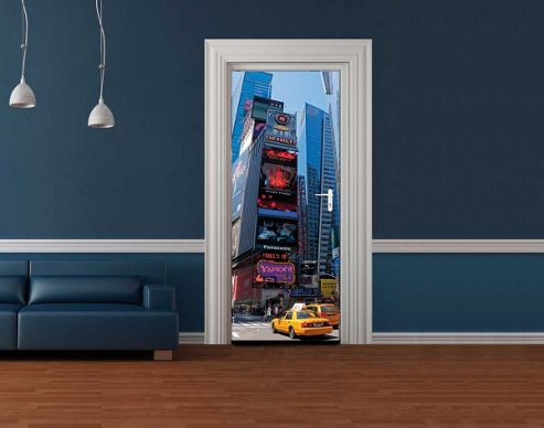 Image of 1wall New York Door Mural