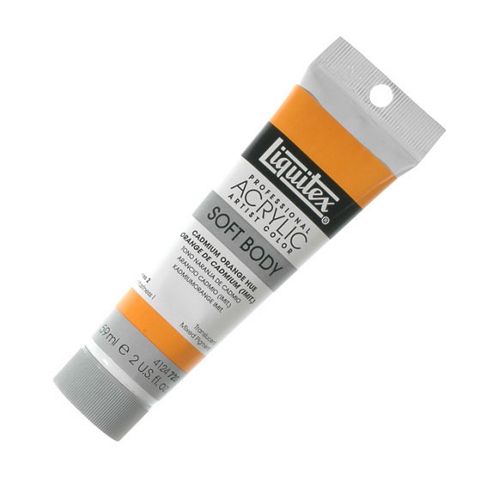Image of Liquitex Soft Body 59ml Tb Cadmium Orange Hue