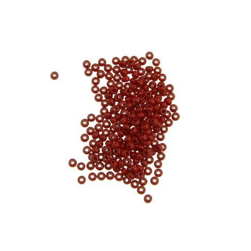 Image of Czech Seed Bead 10/0 Op Dark Red