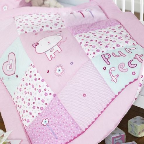 Image of Bed-e-byes Purfect Pink Quilt