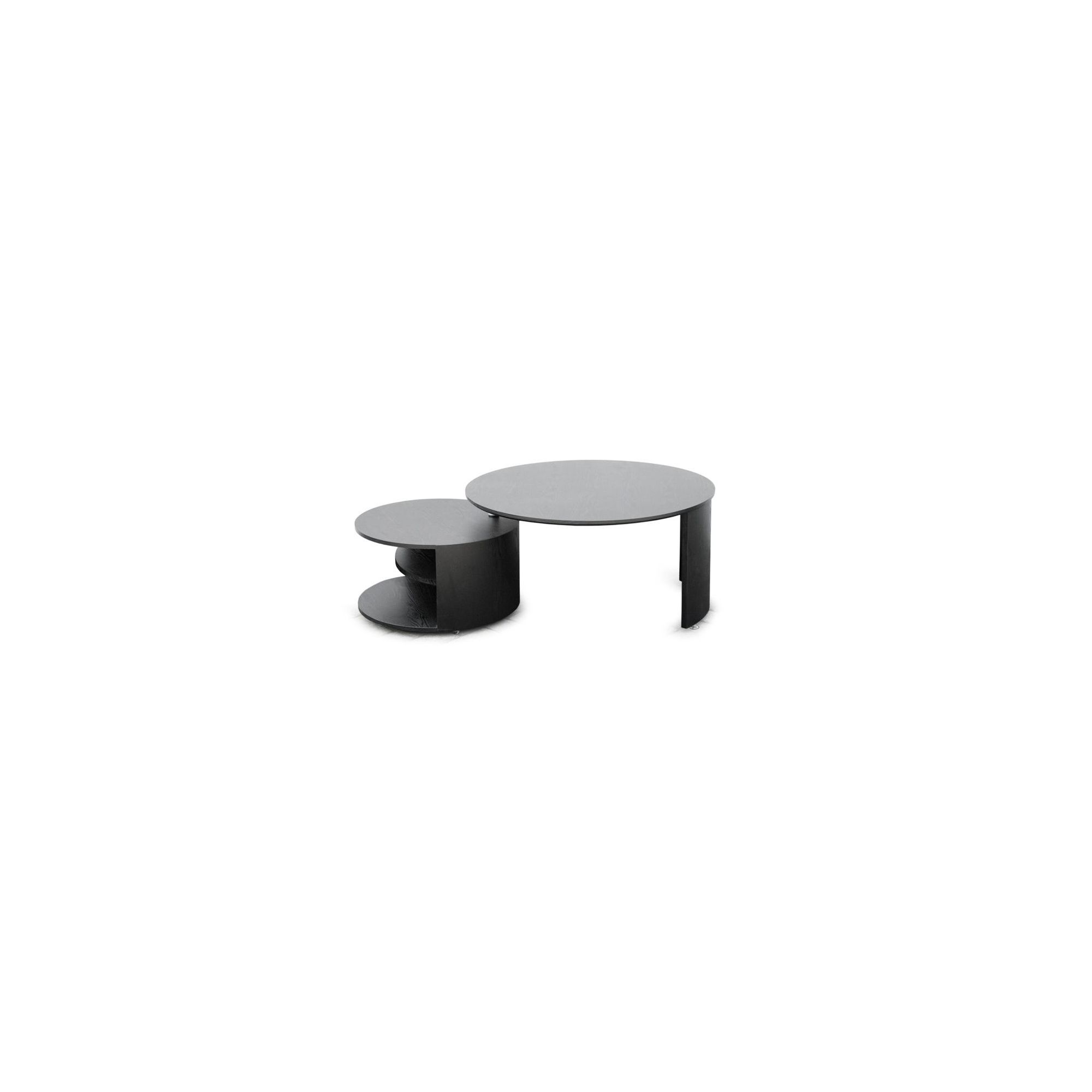 RGE Katrin Coffee Table - Lacquer High-Gloss Black at Tesco Direct