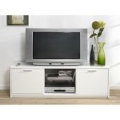 Tvilum Viiwa TV Stand with Two Open Shelves - White