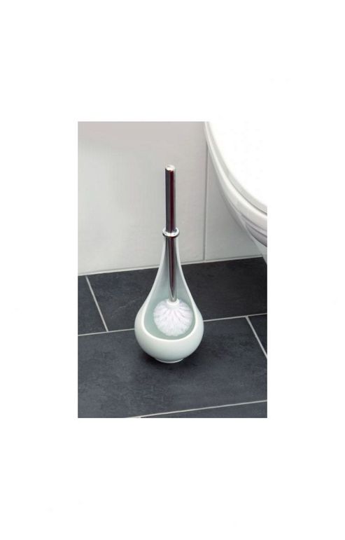 Image of Nicol Tropfen Toilet Brush Set - White