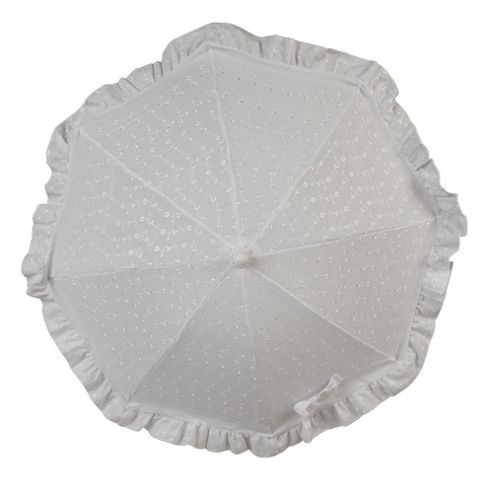 Image of Clair De Lune Baby Shade Parasol (broderie Anglaise)