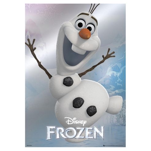 Image of Disney Frozen Olaf Metallic Foil Poster