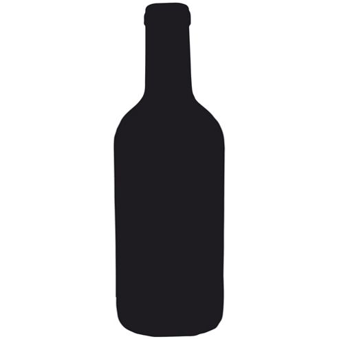 Image of Bottle Silhouette Wall Chalkboard