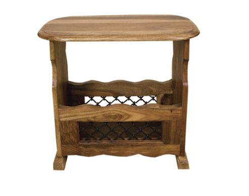 Image of Rustic Retreat Jaitu Magazine Rack