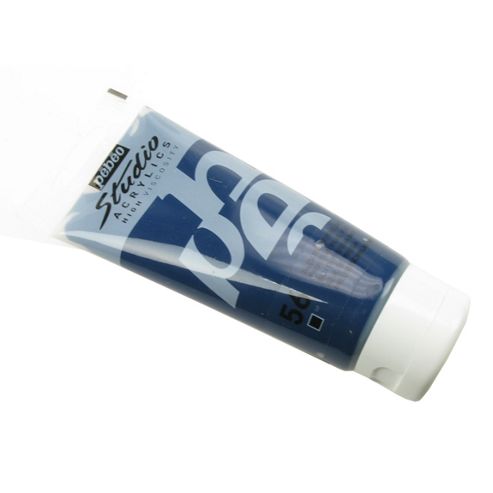 Image of Pebeo Studio Acrylic 100ml - Prussian Blue Hue