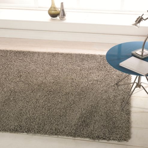 Image of Nordic Cariboo Silver 200x290 Cm Shaggy Rug