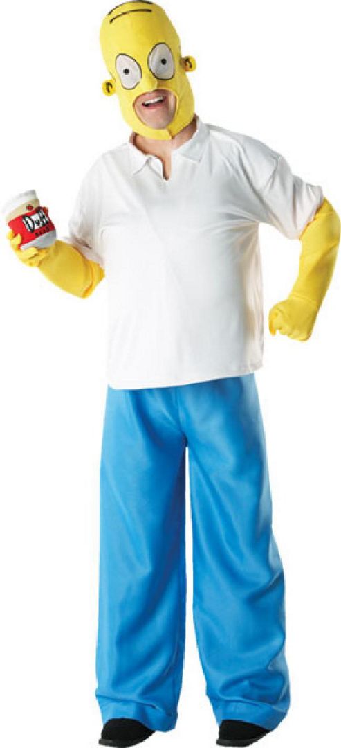 Image of Homer Simpson - Adult Costume Size: 38-42