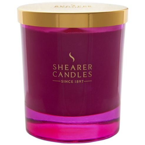 Image of Shearer Candle Jar With Gold Lid, Oriental Poppy