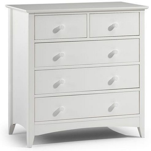 Image of Julian Bowen Cameo Chest Of 5 Drawers