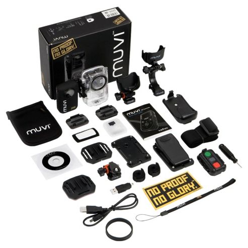 Image of Veho Muvi Full Hd 1080p Mini In Car/action Camcorder 8gb, Waterproof Case