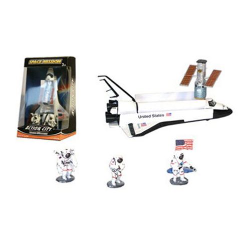 Image of Peterkin Action City Space Shuttle And Hubble