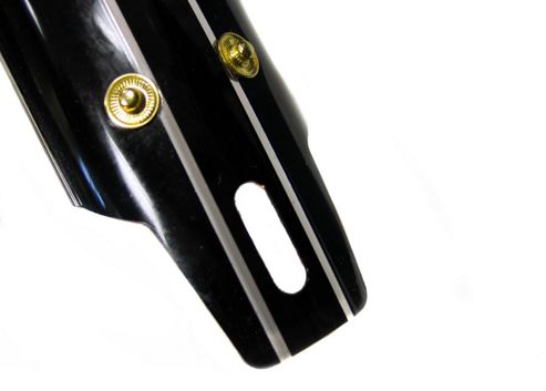 Image of 700c 45mm Hybrid Mudguards Black