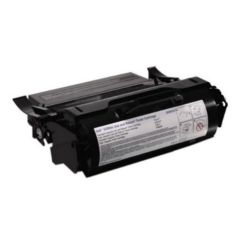Image of Dell High Capacity Black Toner Cartridge (yield 30,000 Pages) For Dell 5350dn Laser Printer