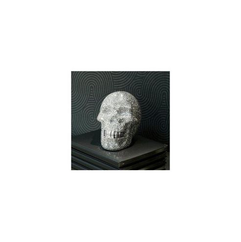 Image of Arthouse Skull Decoration - Siiver - Large