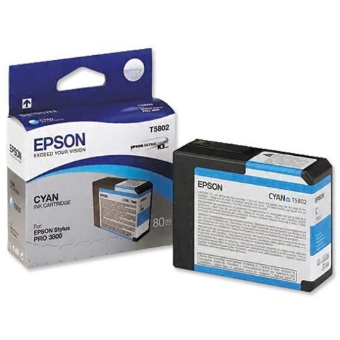 Image of Epson Singlepack Cyan T580200