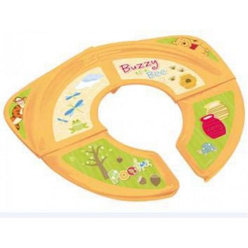 Image of Disney Winnie The Pooh Travel Folding Toddler Training Seat - Yellow