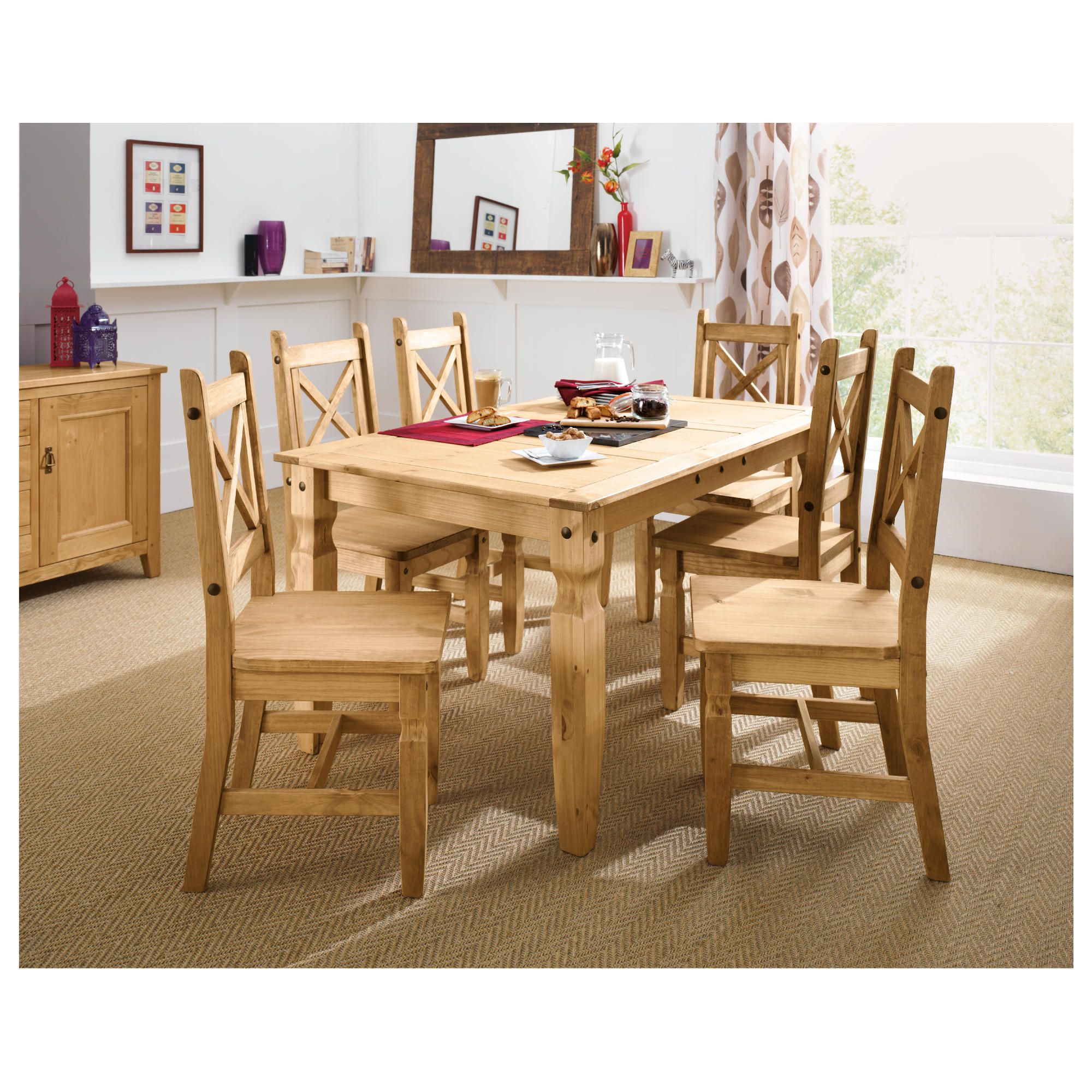 Cordoba 6 Seater Dining Set. at Tescos Direct