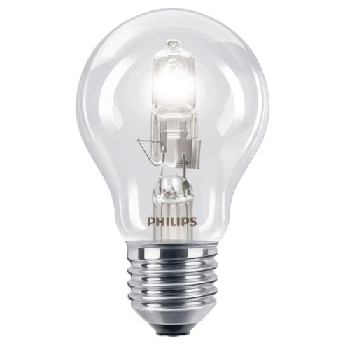 Image of Philips Ecoclassic Dimmable Halogen Traditional Light Bulb (42w E27 A55)