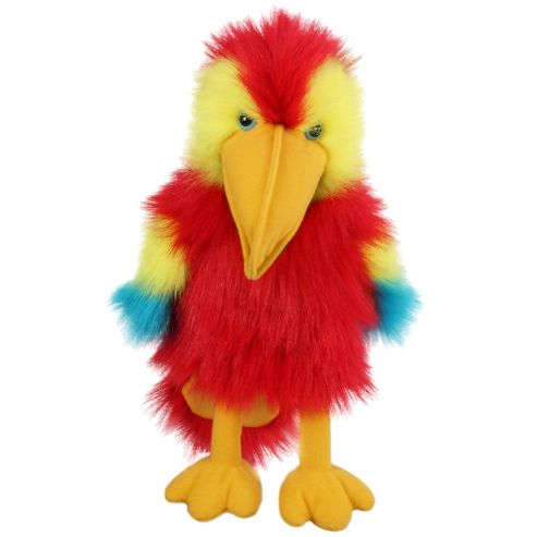 Image of The Puppet Company Carpets- Baby Scarlet Macaw Glove Puppet