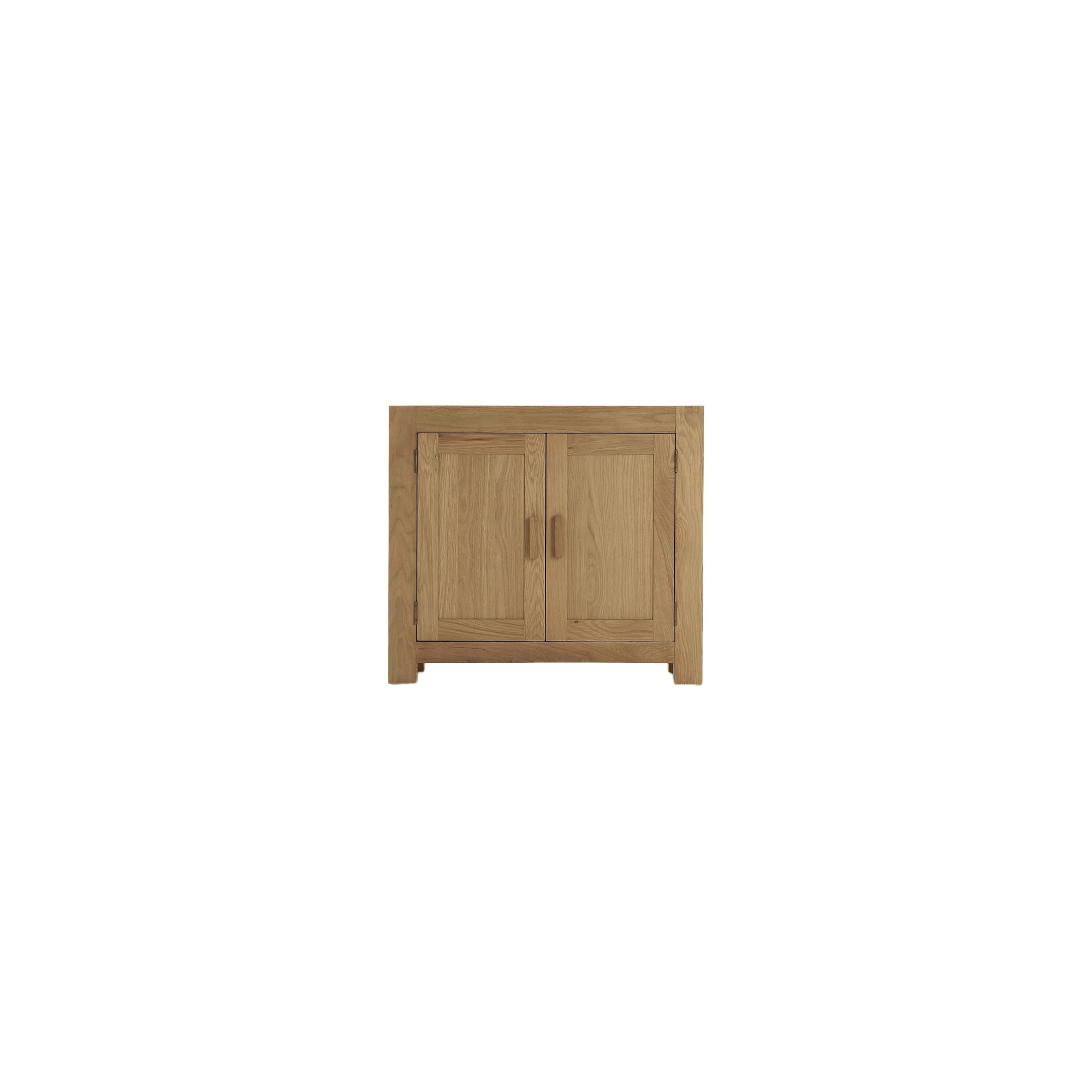 Thorndon Block Small Sideboard in Natural Matured Oak at Tesco Direct