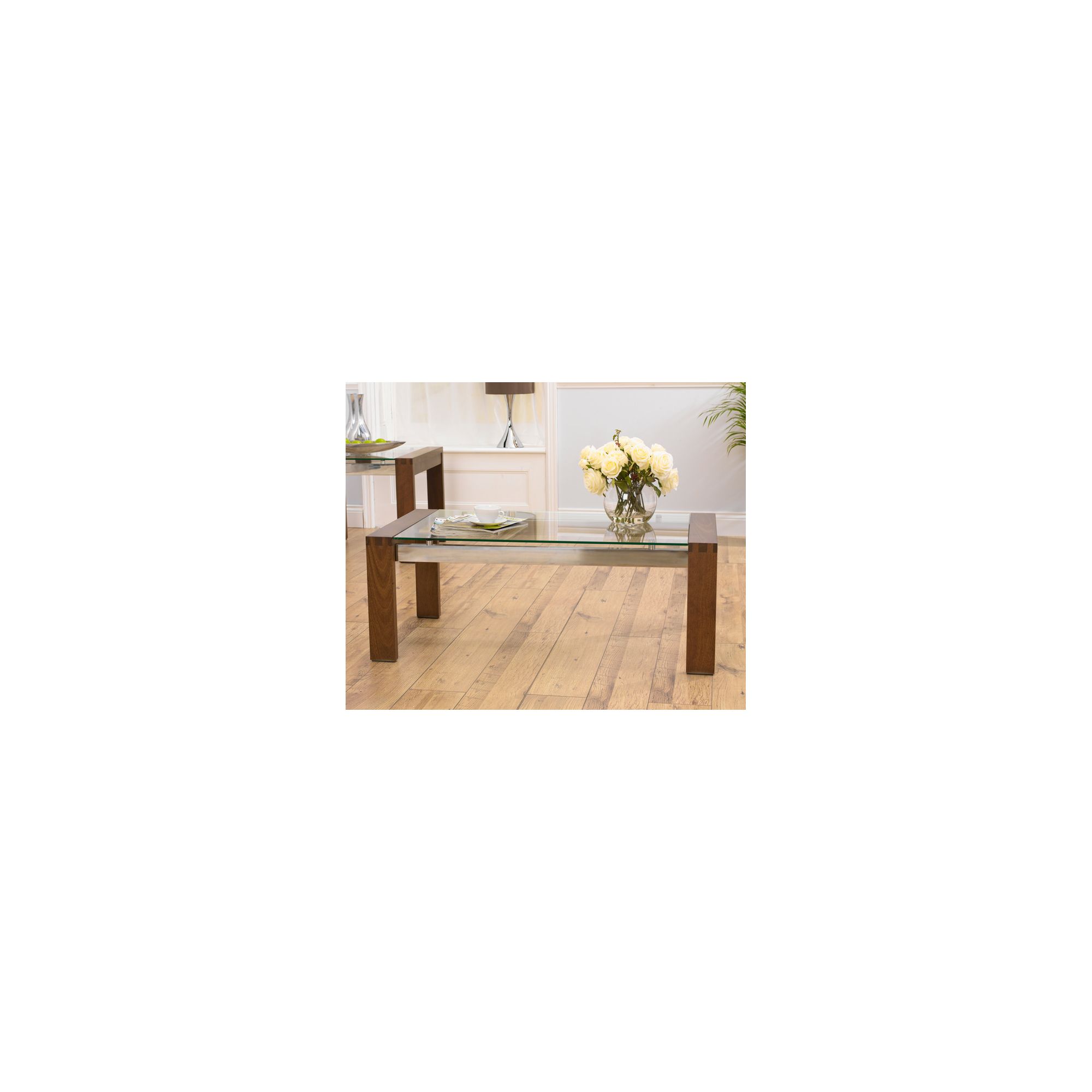 Mark Harris Furniture Roma Coffee Table in Solid Walnut at Tesco Direct