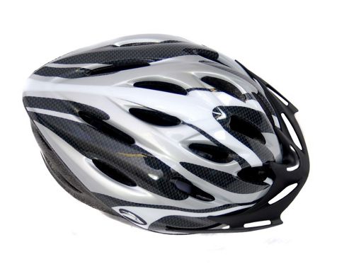 Image of Coyote Sierra Dial Fit Adult Cycling Helmet Silver Large