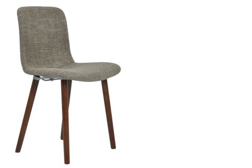 Image of Porto Dining Office Chair Coffee Dark Leg