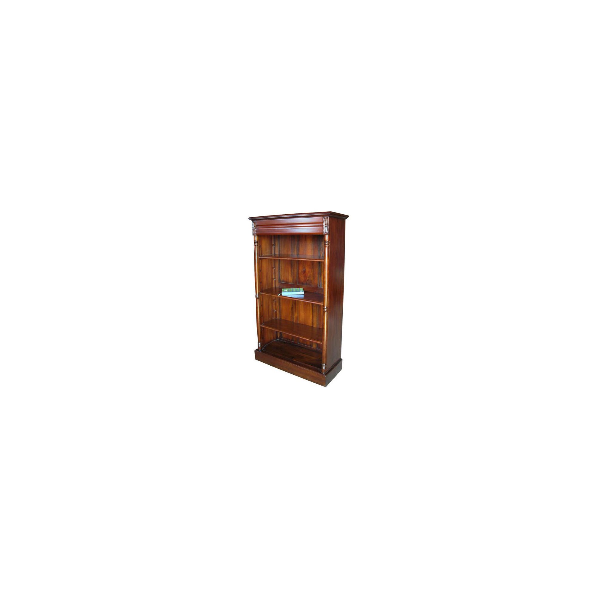 Lock stock and barrel Mahogany 3 Shelf Medium Bookcase in Mahogany at Tesco Direct