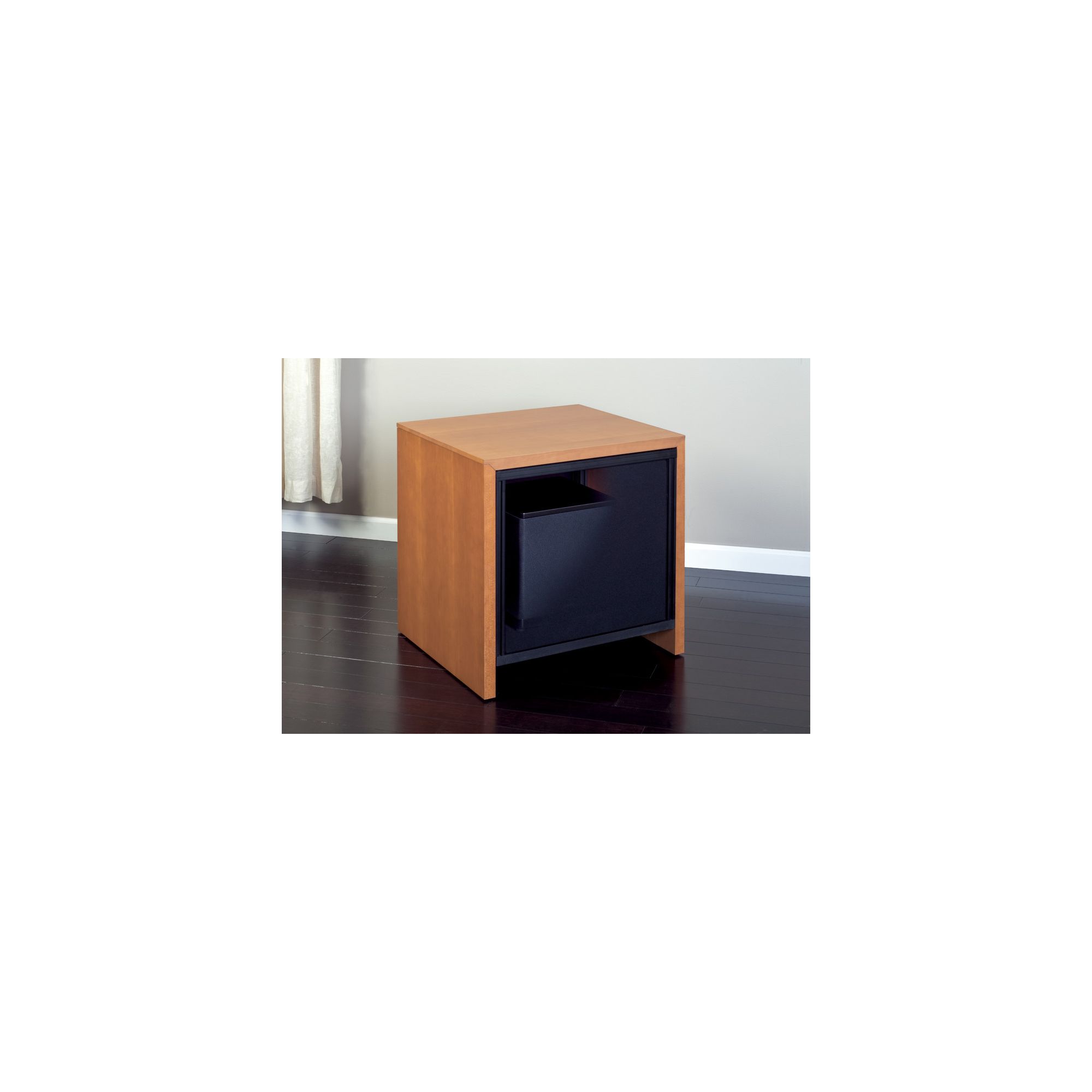 Salamander Barcelona Single Subwoofer in Natural Cherry Wood at Tescos Direct