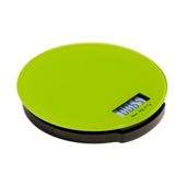 Premier Housewares Zing Round Glass Electronic Kitchen Scale - Lime Green